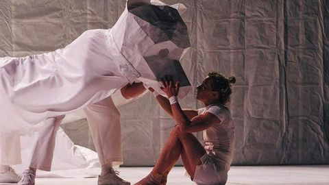 Un momento de la pieza Nanuq que podr verse en Carballo.