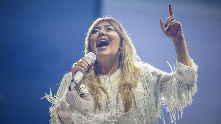 La cantante de La Oreja de Van Gogh, Amaia Montero