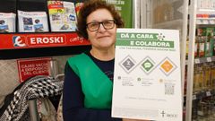 Celina, voluntaria de la AECC en Burela, reivindica m�s servicios oncol�gicos para el Hospital P�blico da Mari�a