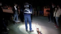 Foto de archivo de un control del ocio nocturno por el covid de la Policia Auton�mica