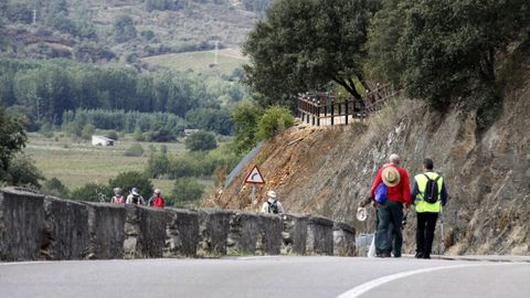 Camino de invierno por Valdeorras