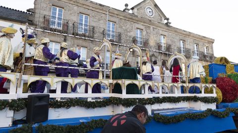 Cabalgata de Reyes en Guitiriz.