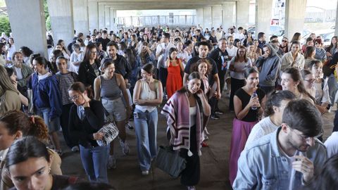 Opositores en el Polit�cnico de Conxo