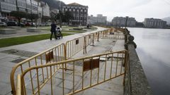 As� estaban las vallas el pasado febrero