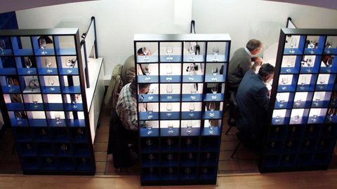 Imagen de archivo de una actividad en la antigua sede del Consello Regulador de la D.O. Ribeiro.