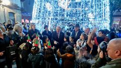 Inauguracin del alumbrado ornamental de las Navidades del 2024 en la calle Cardenal