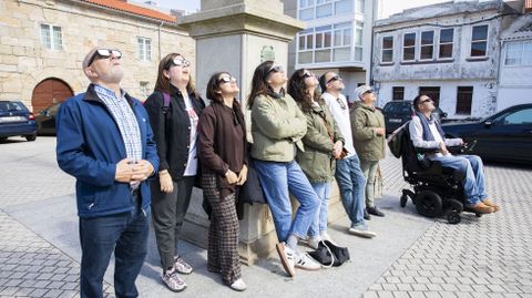 Caión, donde en marzo se vio un eclipse parcial, será el mejor lugar de la Costa da Morte para ver el del 2026. Ya hubo interés en hostelería local para esa fecha