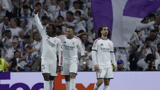 Diomande celebra su gol ante el Leipzig.