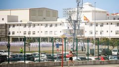 La escuela alberga en estos momentos a 716 estudiantes; en la foto, un acto esta semana.