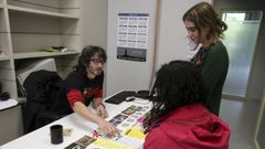 El punto infodrogas que Asfedro gestiona en el campus, en una imagen de archivo