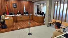 Imagen del juicio que ha tenido lugar este lunes en la Cidade da Xustiza de Vigo