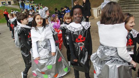 Desfile colegio San Rosendo