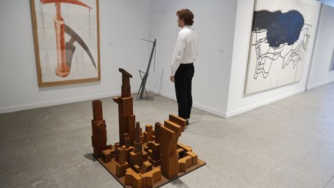 Exposición «Compromiso con el arte» de las colecciones de Abanca y Bancaja.