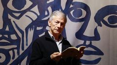 Fernndez Pensado, cando presentou o libro As Vellas de Mens no local de Amigos dos Museos da Corua.