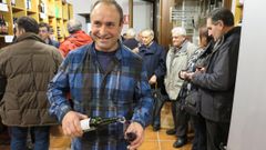 Ram�n Marcos Fernandez, en una presentaci�n de Cruceiro en el Centro do Vi�o