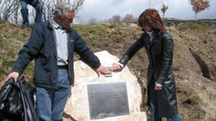 Los padres de Sheila Barrero en el lugar el crimen