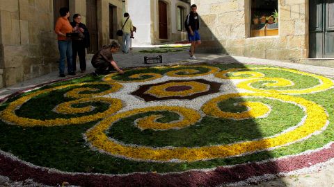 ALFOMBRAS DIA DE CORPUS EN BARBANZA