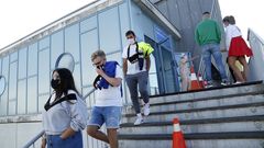 Punto habilitado en Ribeira para hacer el test de antgenos 