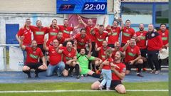 La ACD Vilar de Santos en su anterior participaci�n en el Torneo Internacional de Ribadeo