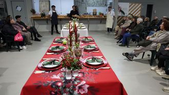 Curso de coci�a e de mesas de Nadal en Vilagarc�a