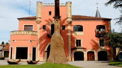 El edificio del Museo Evaristo Valle en Gijn