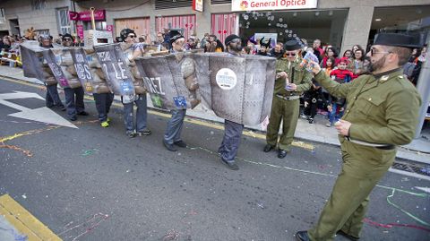 Desfile de Carnaval en Pontevedra