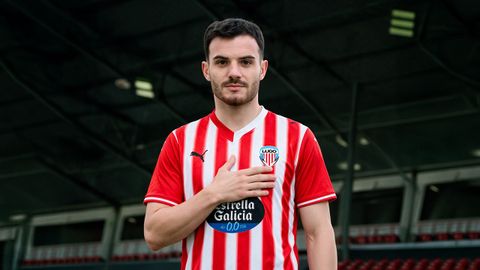 El nuevo jugador del CD Lugo, el georgiano Tornike Morchiladze