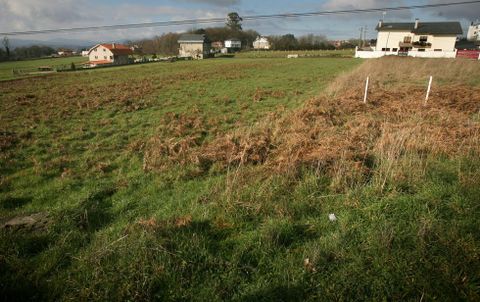 Terrenos en el Alto de Vales donde se prev� la construcci�n del Centro de Alta Resoluci�n. 