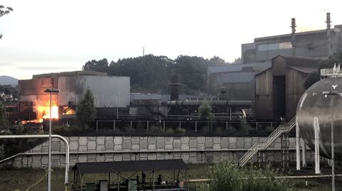 F�brica de Arcelor en Tabaza.F�brica de Arcelor en Tabaza