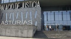 Vista del Palacio de Justicia de Gij�n