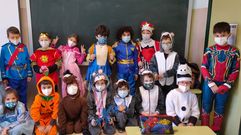 Entroido en el colegio Mestre Vide