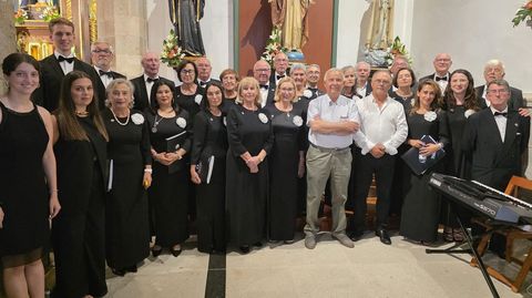 La coral ceense present� la pieza este pasado domingo 