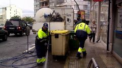 Trabajos del Plan RUA en la Sagrada Familia