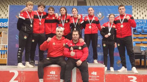 La escuela Ayude acudi� a Lugo con un equipo escolar y j�nior dirigidos por Ar�n Ayude y Daniel Sobrado.