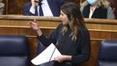 Irene Montero en el Congreso de los Diputados.