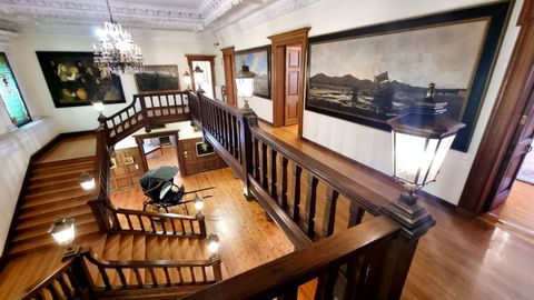 El Museo de Castrelos se puede visitar de noche en la Noche Blanca. 