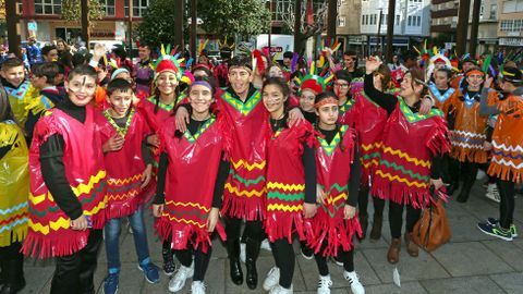 Fiestas de Carnavales en los colegios de Barbanza