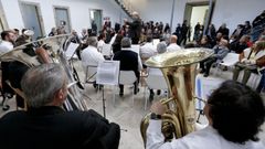 Actuaci�n de la Banda Municipal de Lugo en el a�o 2017 en O Vello C�rcere