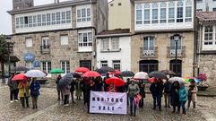 Las fotos de la protesta de Chantada y la presencia del PSOE del sur de Lugo en Madrid