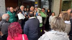 Asamblea vecinal este viernes por la tala de rboles en el Xardn do Poso.