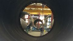 As� se producen torres e�licas terrestres y marinas en las instalaciones asturianas de Windar Renovables