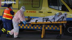 Entrada de las ugencias del Chuac