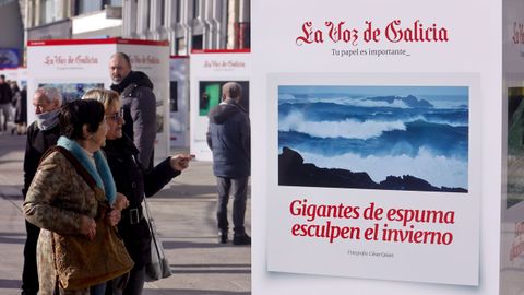 Inauguraci�n de la exposici�n �Un a�o de Voz� 2025 en el Cant�n Grande.