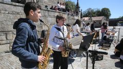 Una actuaci�n de �Musiqueando� en una edici�n anterior