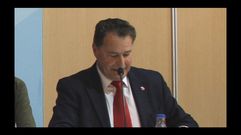 El presidente de la Camara de Comercio de Gij�n, F�lix Baraga�o