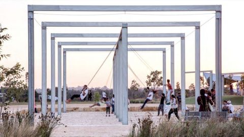 proyecto reforma muro san lorenzo gijon.Juegos infantiles en el entorno de las Chaponas, en el Rincon�n