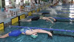 La piscina Rosario Due�as fue escenario de tres d�as de pruebas de nataci�n