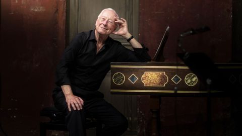 El clavecinista y director William Christie.