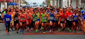 Setecientos corredores compitieron en la segunda carrera popular de Taboada el domingo.