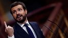 Casado, durante la moci�n de censura